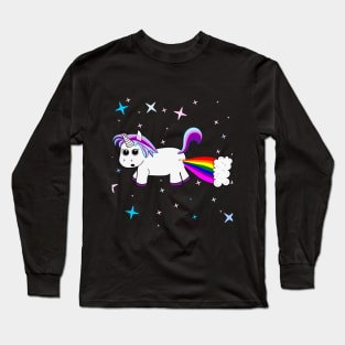 Unicorn Farts Long Sleeve T-Shirt